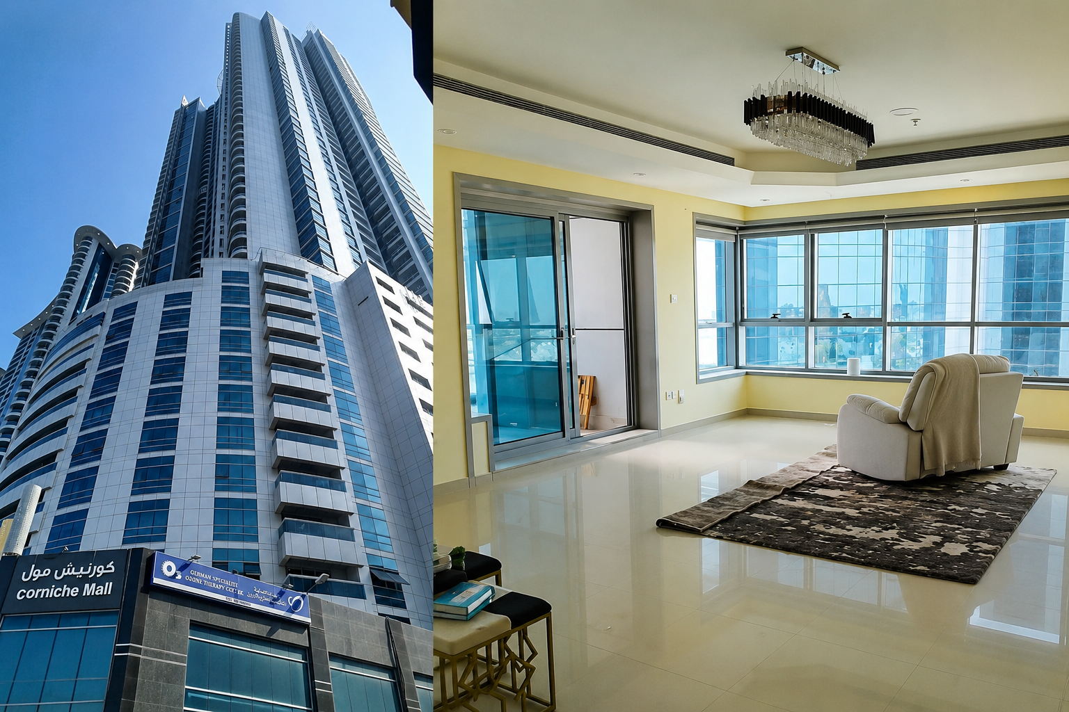 flat for rent at ajman corniche